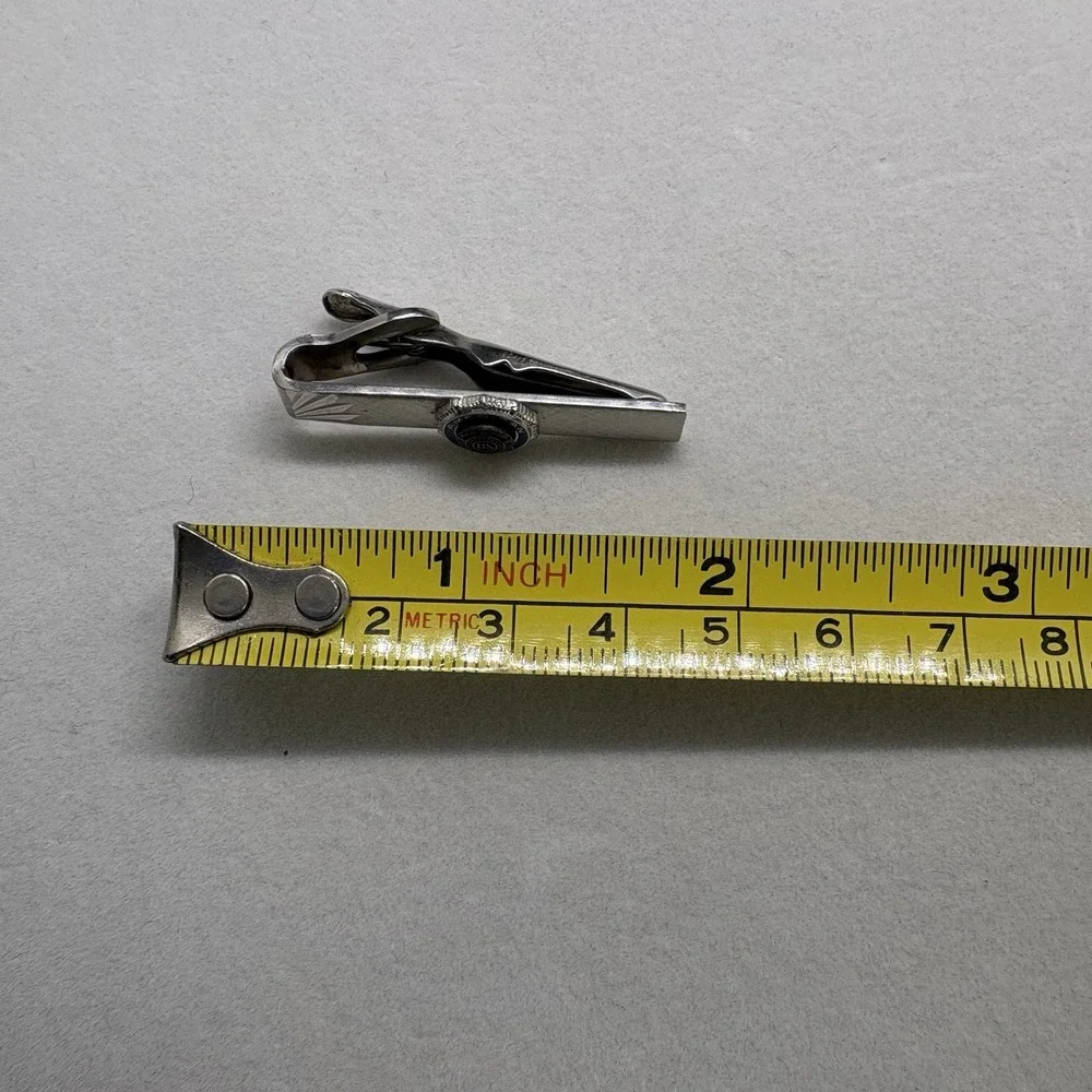 Vintage Swank Cufflinks and Tie Clip‎ Set Original Box